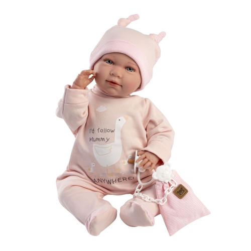 Llorens weinende Babypuppe Mimi Rosa mit Sound 42 cm