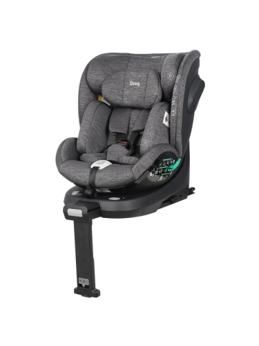 Ding I-Size Autositz Fynn 40-150 cm 360° Grau