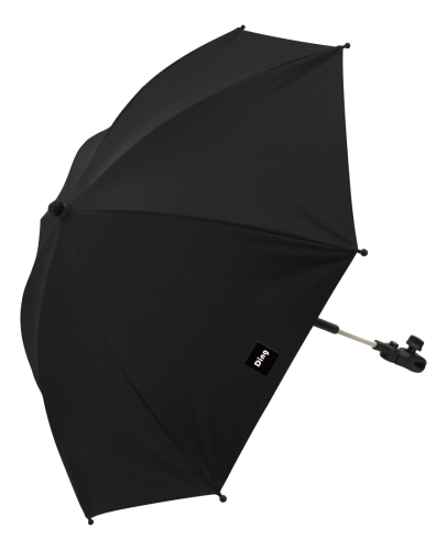 Ding Kinderwagen Regenschirm Schwarz