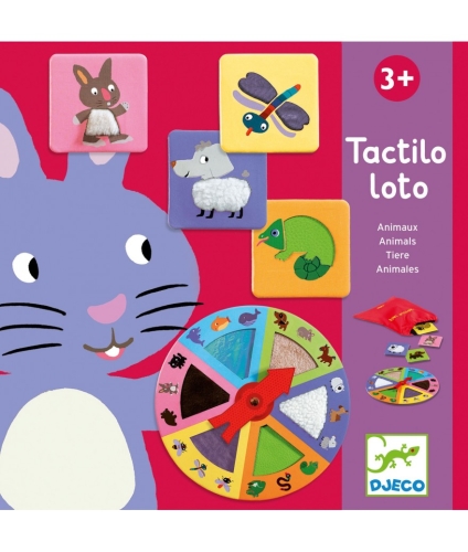 Djeco Tactilo Loto Animals