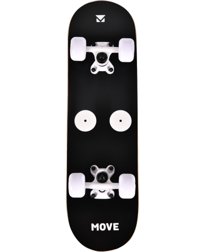 Move Skateboard-Augen Schwarz
