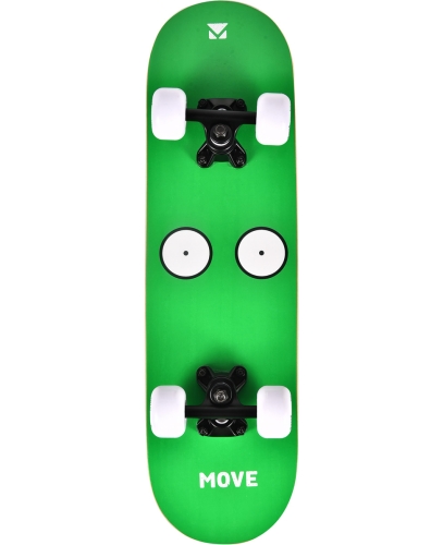 Move Skateboard Augen Grün