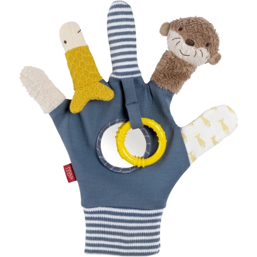 Fehn spielt Handschuh Otter Theo