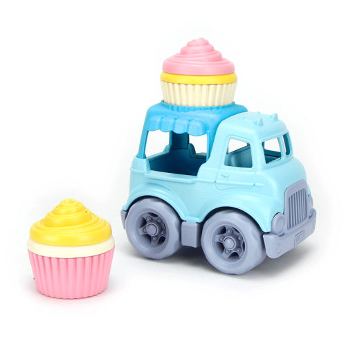 Grünes Spielzeug Cupcake Truck