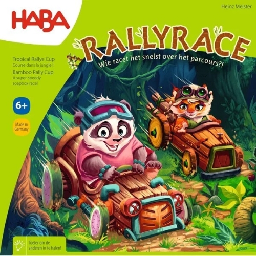 Haba-Spiel Rallye-Rennen
