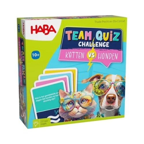 Haba Team Quiz Challenge Katzen gegen Hunde