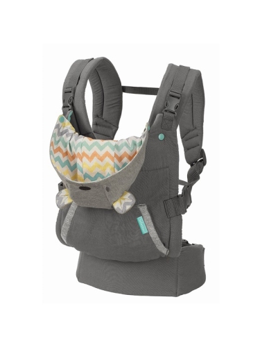 Infantino Cuddle Up Ergonomische Tragehilfe mit Kapuze