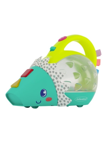 Infantino Push &amp; Pop Kleiner Staubsauger mit Musik und Licht