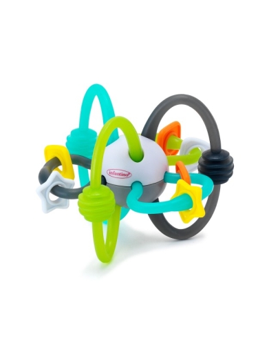 Infantino Shake &amp; Teether Flexibler Rasselball