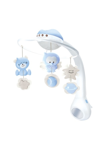 Infantino WOM Musik-Mobil 3 in 1 Blau
