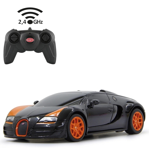 Jamara Ferngesteuerter Bugatti Grand Sport Vitesse Schwarz 1:24