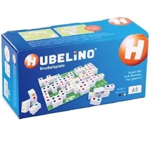 Hubelino Spielset Farbe Domino 4 in einer Reihe