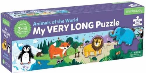 Mudpuppy My long puzzle Tiere auf der ganzen Welt 30 Teile