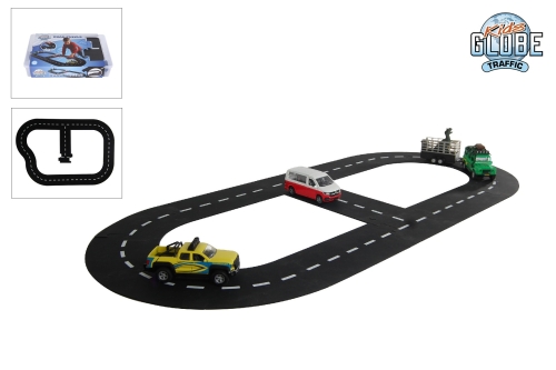 Kids Globe Autobahnteile Puzzle 18 Teile
