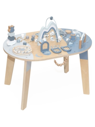 Label Label Activity Table Blau