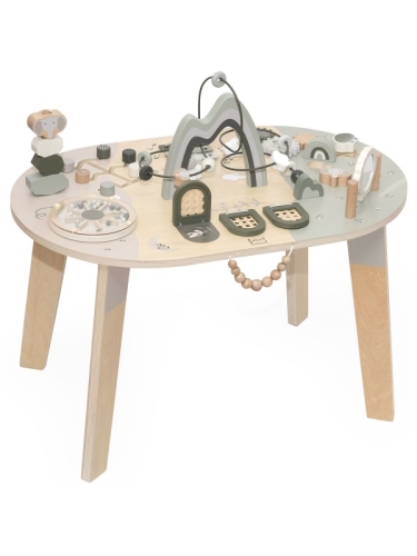 Label Label Activity Table Olivgrün