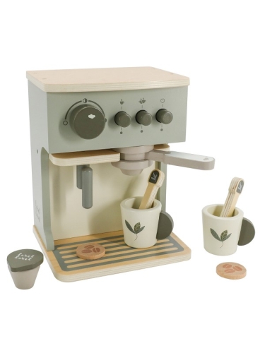 Label Label - Espressomaschine - Olivgrün