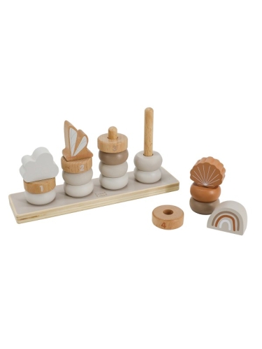 Label Label Kleine Stapelringe Nougat