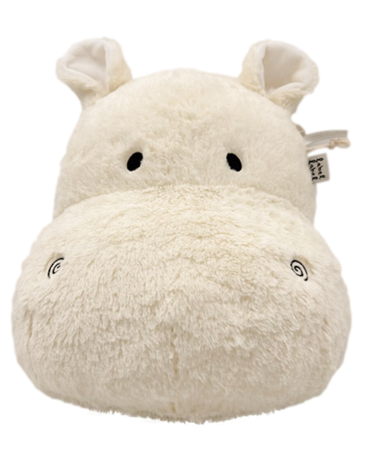 Label Label Label Wanddekoration Hippo Harvey Elfenbein
