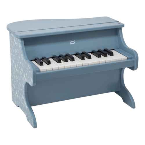 Label Label Holzklavier Blau
