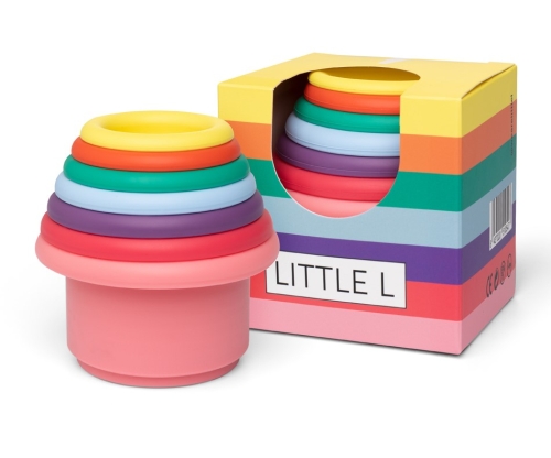 Little L Cups Lebendige Farben