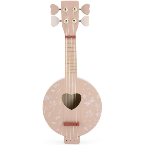 Label Label Holz Banjo Rosa