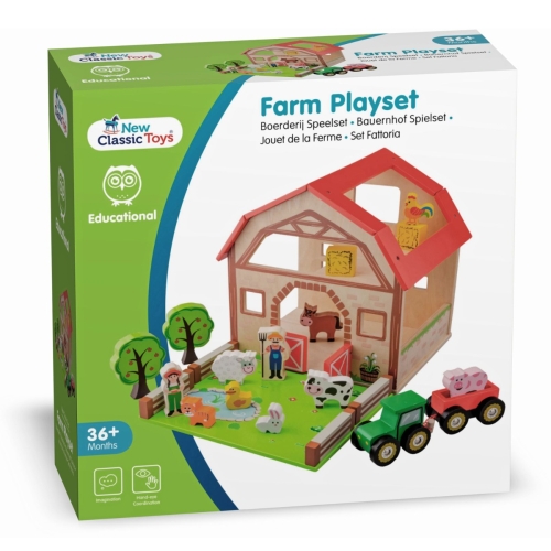 Neu Classic Toys Bauernhof Spielset