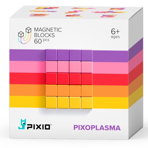 Pixio Magnetisches Spielzeug Abstraktes Pixoplasma 64 Stück