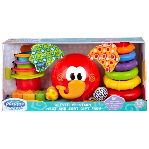 Playgro Clever me Stack Nest und Sort Geschenk-Set