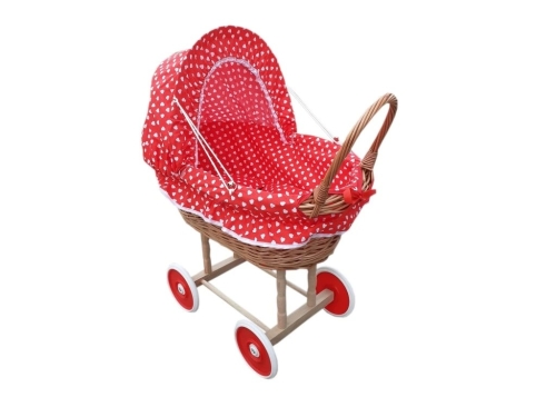 Playwood Doll Reed Reed Stoff Kapuze Rot