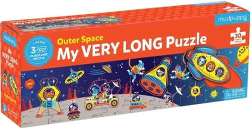 Mudpuppy My long puzzle Im Weltraum 30 Teile