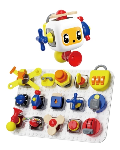 Topbright Spielset Busy Board Deluxe Set