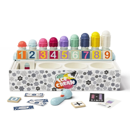 Topbright Spielset Lernbox Eiscreme