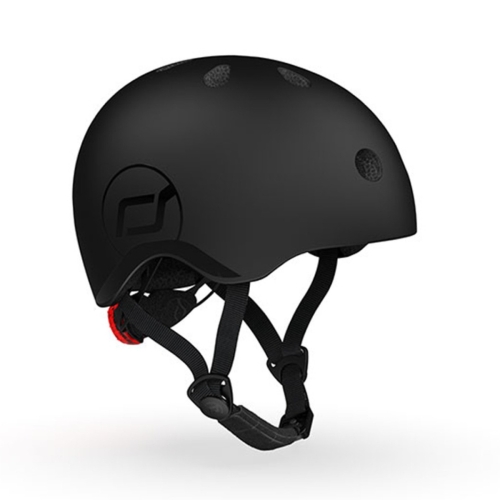 Scoot und Ride Helm XS Schwarz