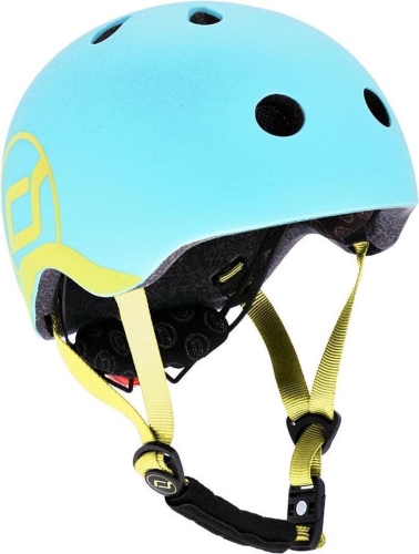 Scoot und Ride Helm XS Heidelbeere