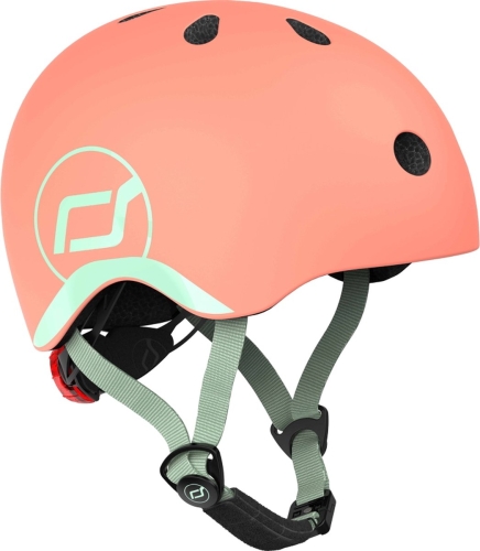 Scoot und Ride Helm XS Pfirsich