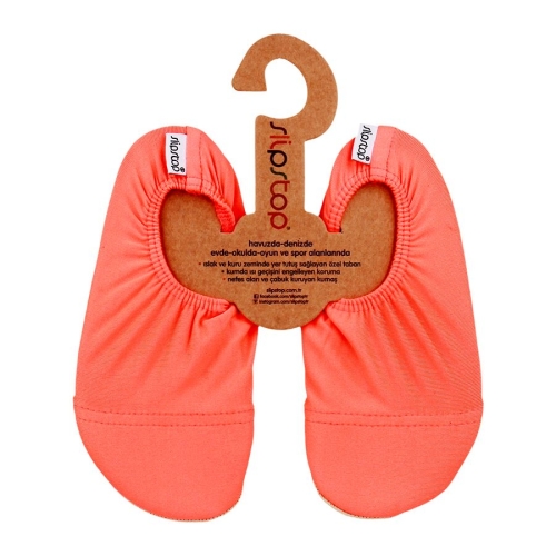 Slipstop Kinderschwimmschuh XL (33-35) Neon Orange