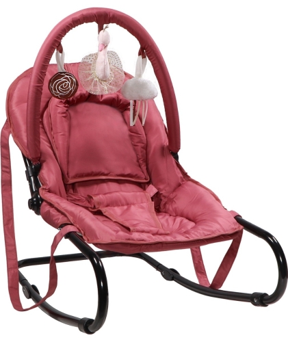 Tryco Schwan Efeu Rosa Babywippe