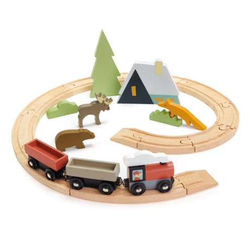 Tender Leaf Train Set Baumkronen