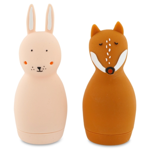 Trixie Badespielzeug Sprühtiere Frau Hase &amp; Herr Fuchs