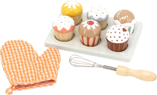 Tryco Cupcake-Set aus Holz