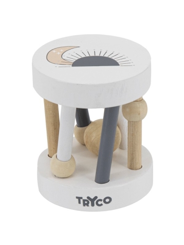 Tryco - Rassel aus Holz - Rolle