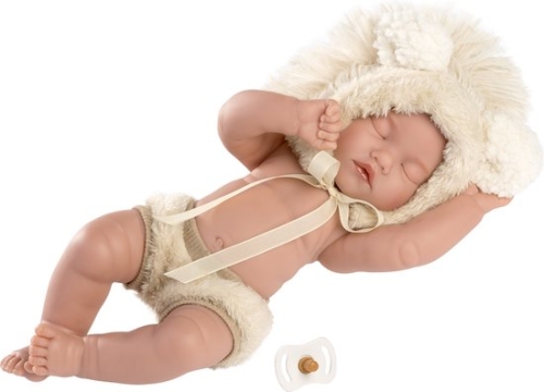 Llorens Baby Puppe Schlafender Löwe 30 cm